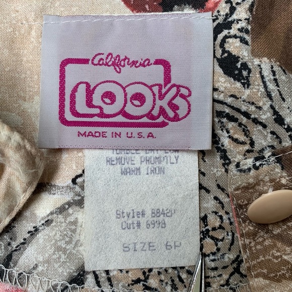 vintage California Looks : tropical swing dress - Picture 11 of 15